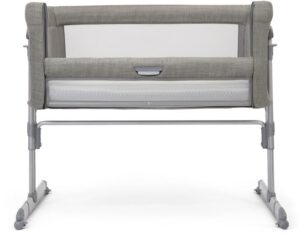 Joie Roomie Glide Bedside Crib og Weekendseng, Foggy Gray