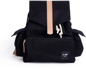 KAOS Ransel Pusletaske, Black/Natural