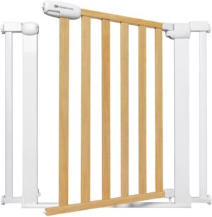 Kinderkraft LOCK& GO Sikkerhedsgitter, Wood, Børnegitter
