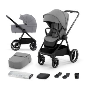 Kinderkraft NEA 2-in-1 Duovogn, Platinum Grey