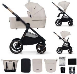 Kinderkraft NEA 2-in-1 Duovogn, Soft Beige
