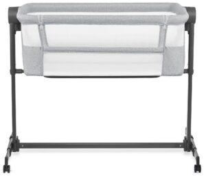 Kinderkraft Neste Up 2 Bedside Crib, Light Grey