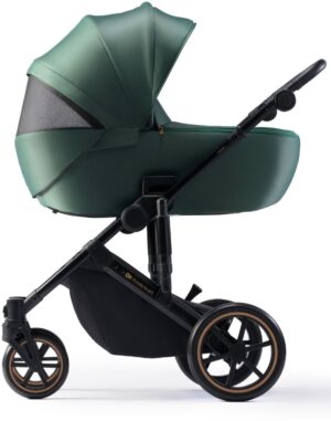 Kinderkraft Prime 2 2-in-1 Duovogn, Dark Green