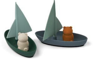 LIEWOOD Ensley Boats Badelegetøj 2-pak, Whale Blue/Multi