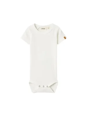 Lalo tab kortærmet slim body - COCO MILK - 80