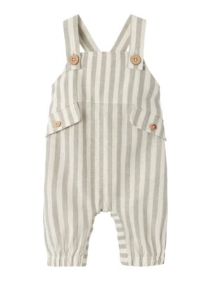 Lil Atelier Dino Loose Overall - Turtledove - 56 cm