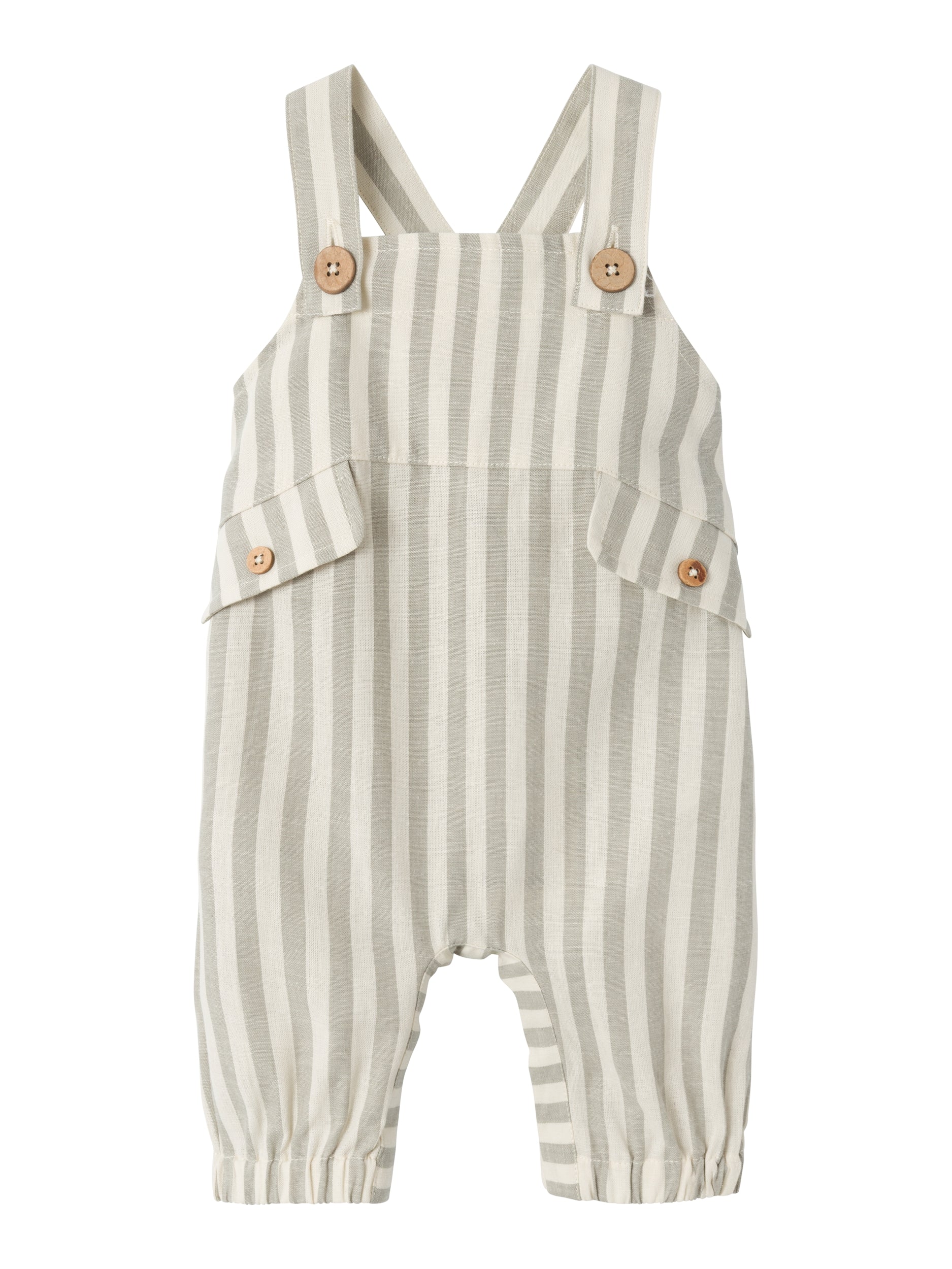 Lil Atelier Dino Loose Overall - Turtledove - 56 cm Lil Atelier Dino Loose Overall - Turtledove - 56 cm