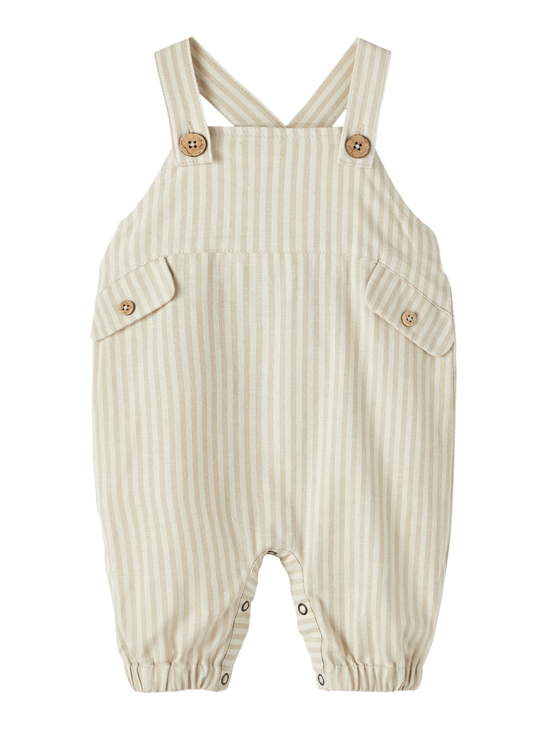 Lil Atelier Diogo Loose Overall - Turtledove - 56 cm Lil Atelier Diogo Loose Overall - Turtledove - 56 cm