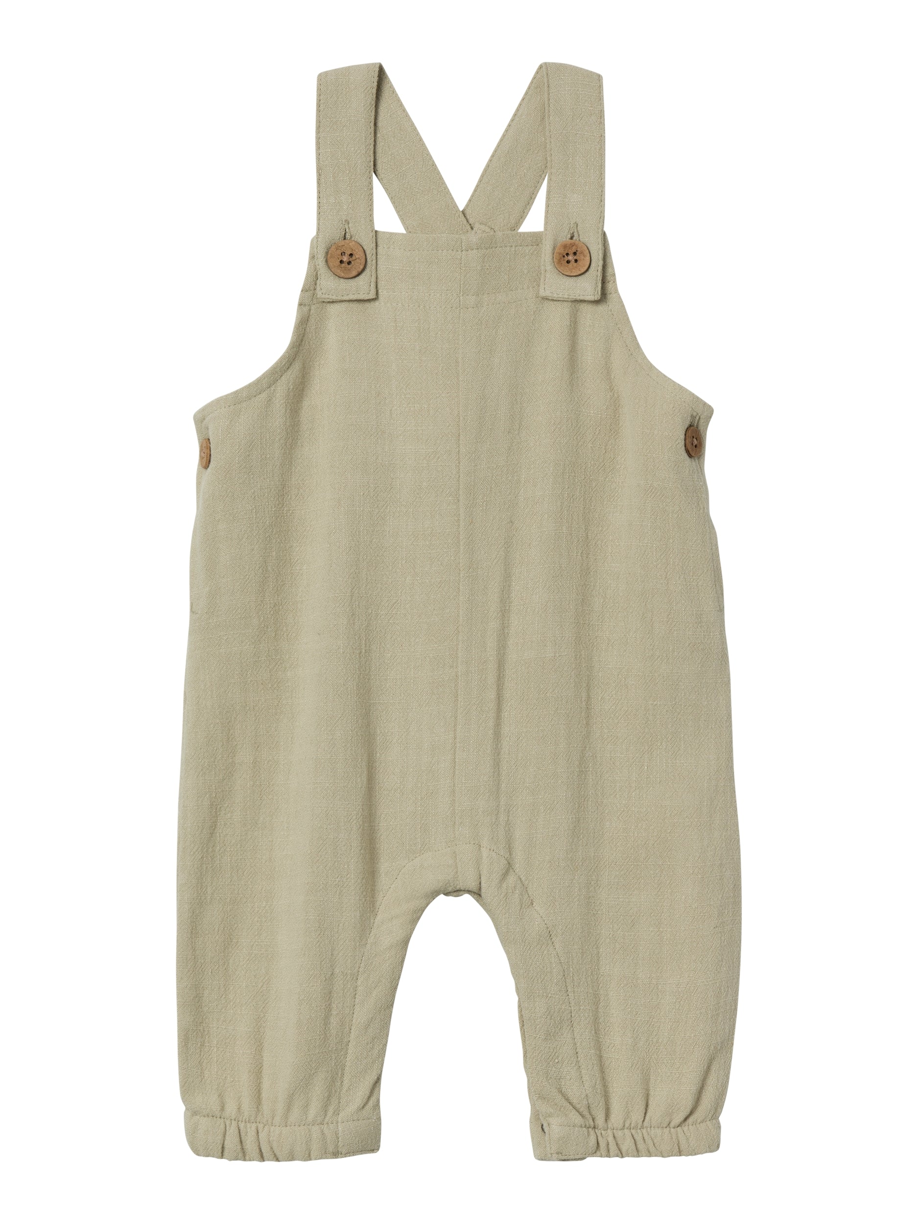 Lil Atelier Dolie Fin Loose Overall - Moss Grey - 56 cm Lil Atelier Dolie Fin Loose Overall - Moss Grey - 56 cm