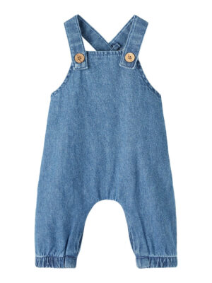 Lil Atelier Rongel Loose Overall - Blue Denim - 56 cm