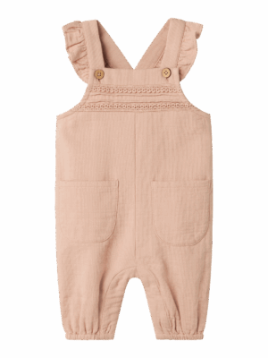 Lil Atelier Salene Loose Overall - Rugby Tan - 56 cm