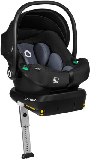 Lionelo Astrid i-Size Autostol inkl. Base, Black/Grey