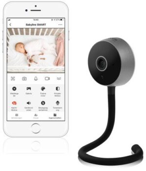 Lionelo Babyline Smart Babyalarm, Black