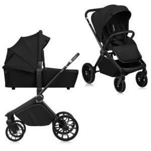 Lionelo MIKA Plus 2-in-1 Duovogn, Black Onyx