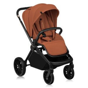 Lionelo MIKA Plus Klapvogn, Brown Rust