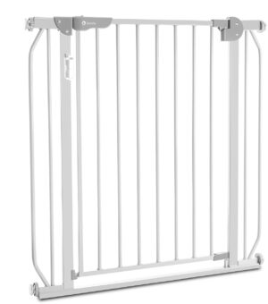 Lionelo Truus Slim Sikkerhedsgitter, Led Grey, Børnegitter