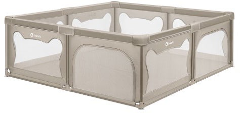 Lionelo WILLOW XL Kravlegård til Barn & Baby, Beige Sand Lionelo WILLOW XL Kravlegård til Barn & Baby, Beige Sand