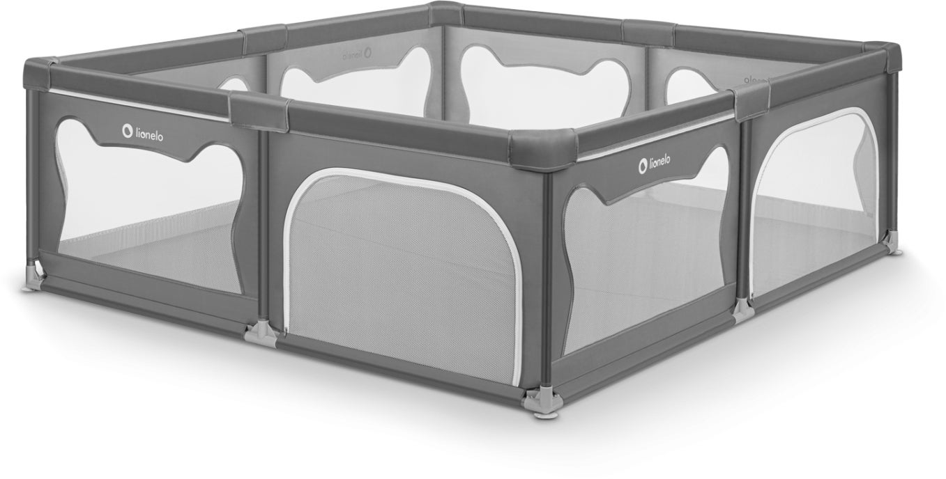 Lionelo WILLOW XL Kravlegård til Barn & Baby, Grey Concrete Lionelo WILLOW XL Kravlegård til Barn & Baby, Grey Concrete
