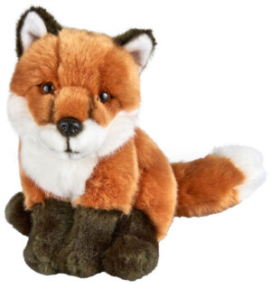 Living Nature Bamse - 28x14 cm - Ræv - Medium - Orange
