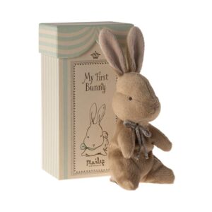 Maileg My First Bunny - Brun/BlĂĄ