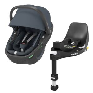 Maxi-Cosi Coral 360 Autostol Baby inkl. FamilyFix 360 Base, Essential Graphite