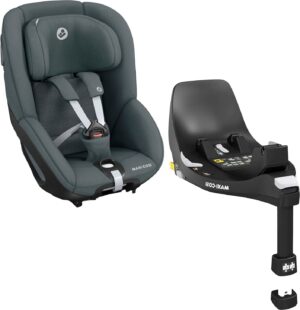 Maxi-Cosi Pearl 360 Autostol inkl. FamilyFix 360 Base, Authentic Graphite
