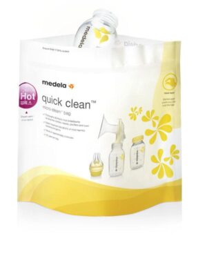 Medela Quick Clean sterilisationsposer til mikroovn, 5 stk. - Medela - Breastfeeding - Buump