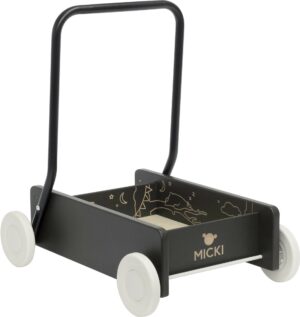 Micki Premium Gåvogn, Sort