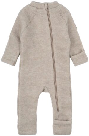 Mikk-Line Ulddragt Melange Offwhite