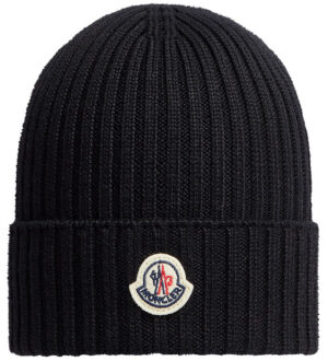 Moncler Hue - Uld - Sort