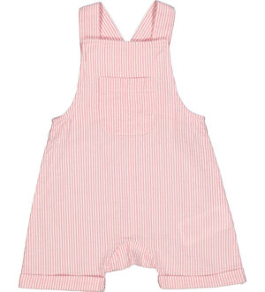 Müsli Smøkbukser - Seersucker Stripe - Overalls - Balsam Cream/b