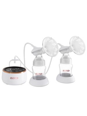 NENO Breast Pump Electric Bella Twin Moon White