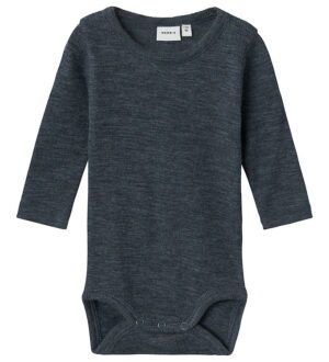 Name It Body l/æ - Uld - Rib - NbmWossa - Ombre Blue