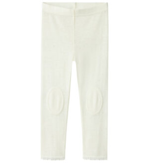 Name It Leggings - Uld - Noos - NmfWang - Snow White m. Hulmønst