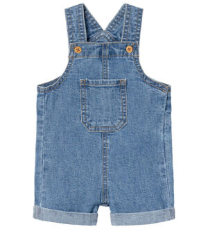 Name It Smækbukser - Hør/Bomuld - NbmLou - Medium Blue Denim
