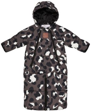 Nordbjørn Snowy 2-in-1 Babyflyverdragt Leo, Grey, Overall