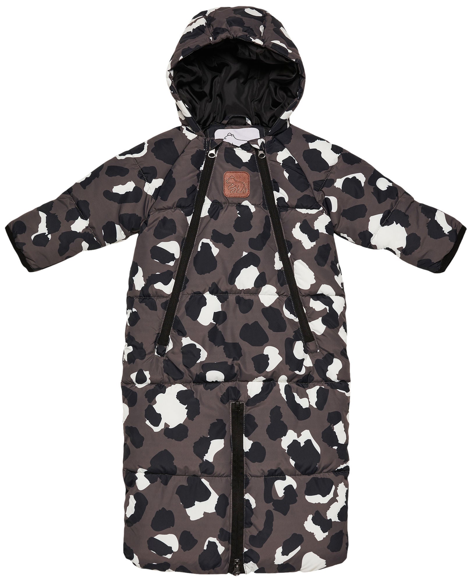 Nordbjørn Snowy 2-in-1 Babyflyverdragt Leo, Grey, Overall Nordbjørn Snowy 2-in-1 Babyflyverdragt Leo, Grey, Overall