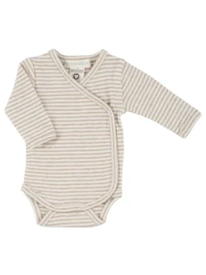 Nyfødt Slå-om Body - OATSTRIPE - 56