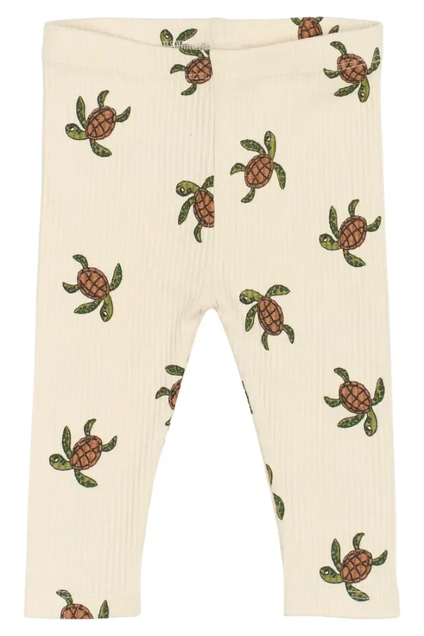 Owen Rib Leggings - WHITE SWAN - 86
