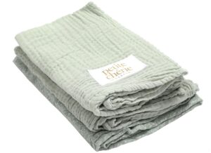Petite Chérie Stofble 3-pak, Light Green