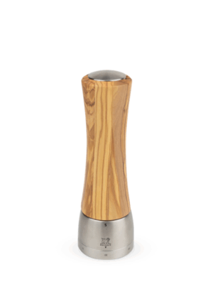 Peugeot Madras U Select Z saltkværn rustfrit stål/oliventræ 21cm