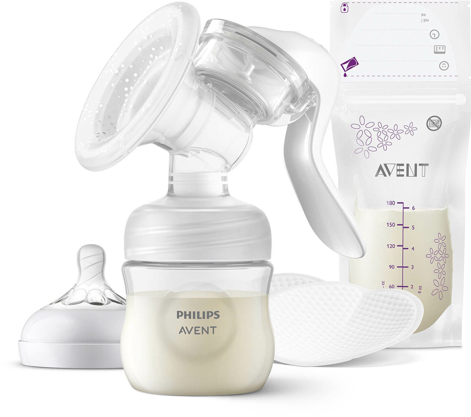 Philips Avent SCF430/20 Brystpumpe Manuel Startkit Philips Avent SCF430/20 Brystpumpe Manuel Startkit