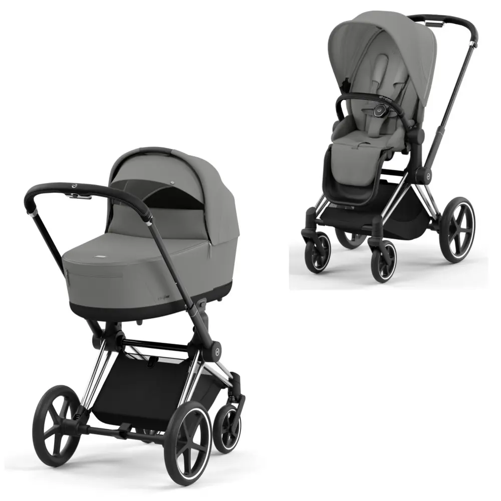 Priam Duovogn - mirage grey/chrome black Priam Duovogn - mirage grey/chrome black