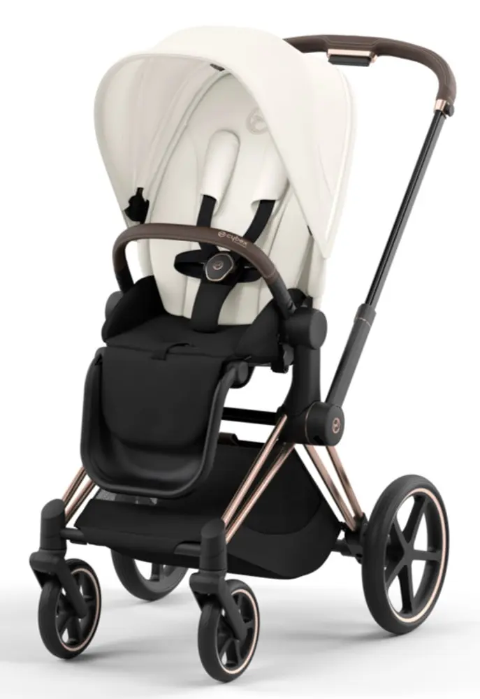 Priam klapvogn - off white/rosegold Priam klapvogn - off white/rosegold