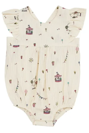 Printet romper m. seler - TIVOLI - 74