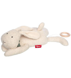 Sigikid Bamse m. Musik - Rabbit - 40 cm - Beige