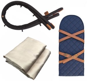 Sleepbag Tilbehørspakke Mini, Midnight Petrol/Brown