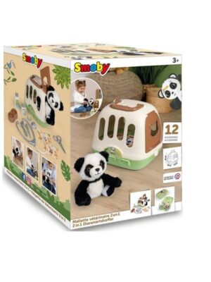 Smoby Animal Care Travel Basket with Panda 12pcs.