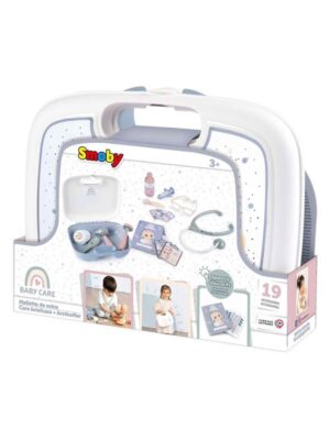 Smoby - Baby Care Doctor's case 19 pieces.