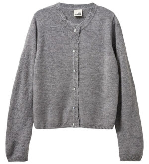 Sofie Schnoor Cardigan - Strik - Uld - Grey Melange